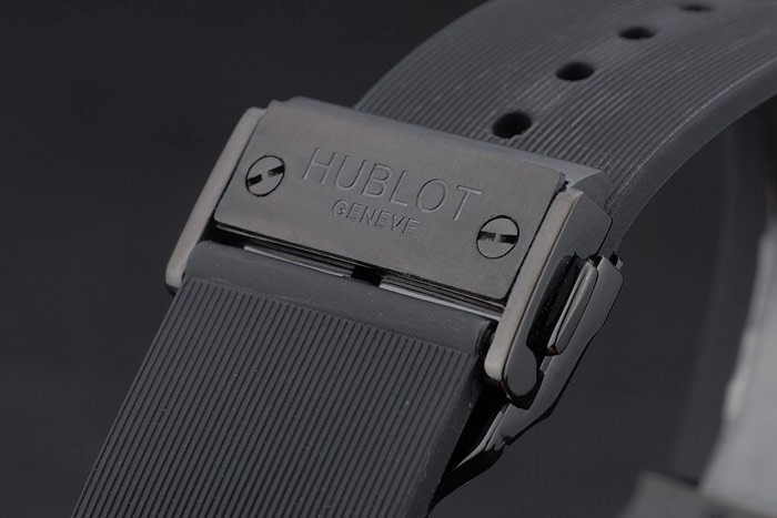 Hublot Big Bang Negro correa de caucho Beige Dial 80200
